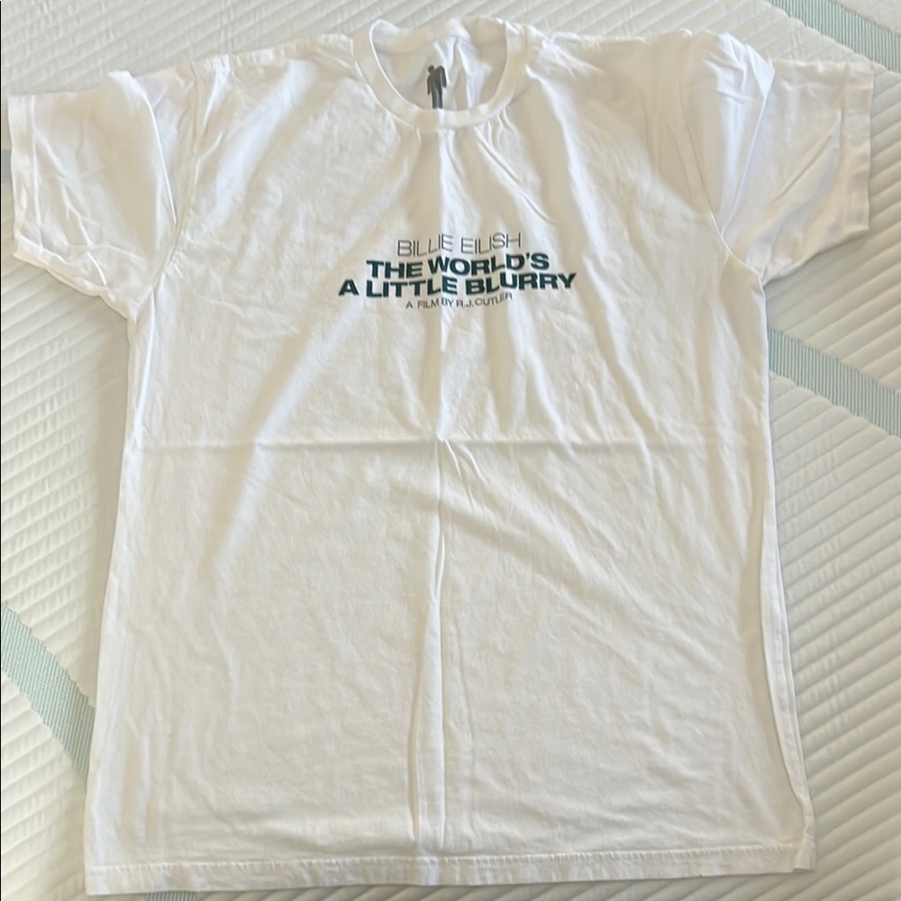 Billie Eilish White Graphic T-Shirt